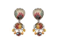 Earrings Ayala Bar Woman Sunflower Surprise in Metal Alloy Cristallo R2425